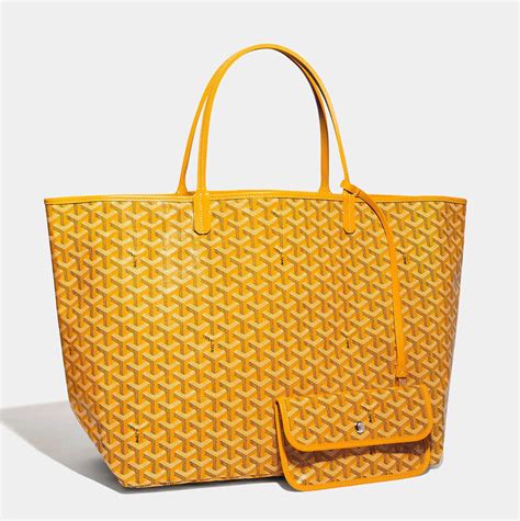 goyard st louis gm yellow|Goyard st louis size comparison.